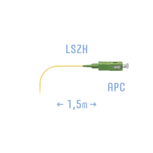 Пигтейл SC/APC SM (0.9) 1.5 m